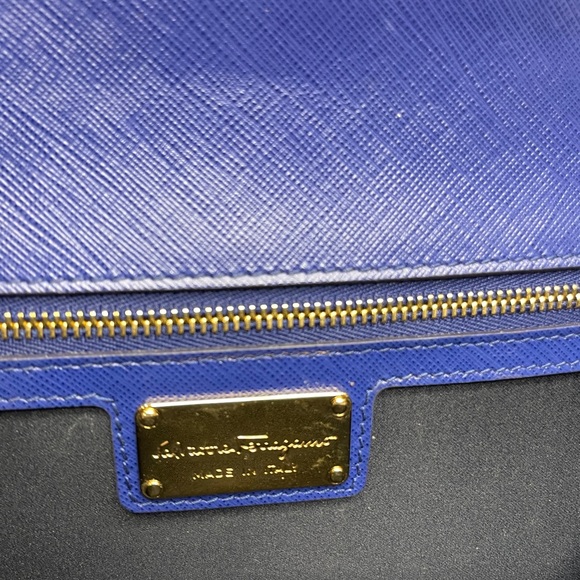 Salvatore Ferragamo Ginny Blue bag. - Picture 7 of 7